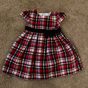 Plaid girls dress
